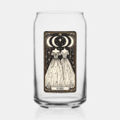 Bruiloft Tarot Grooms Blikvorm Glas (Voorkant)