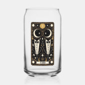 Bruiloft Tarot Grooms Blikvorm Glas (Voorkant)