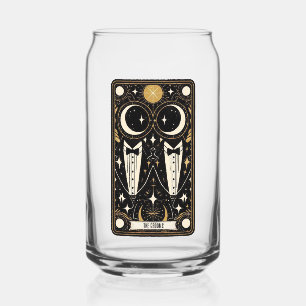 Bruiloft Tarot Grooms Blikvorm Glas