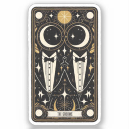 Bruiloft Tarot Grooms Sticker