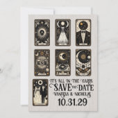 Bruiloft Tarot Save The Date (Voorkant)