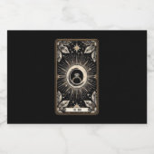 Bruiloft Tarot Verloving Ring Likeurfles Etiket (Enkel label)