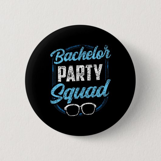 Bruiloft Team Bruid Bruidegom Ronde Button 5,7 Cm (Voorkant)