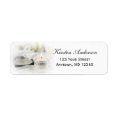 Bruiloft Thee | Retouradreslabel Etiket (Voorkant)