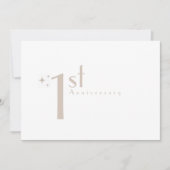 Bruiloft Tijd Capsule Custom Jubileum Kaarten (Voorkant)