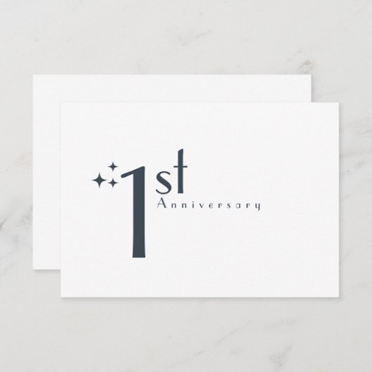 Bruiloft Tijd Capsule Jubileum Kaart / Enveloppen (Voorkant / Achterkant)