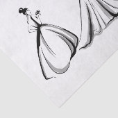 bruiloft tissuepapier (Detail)