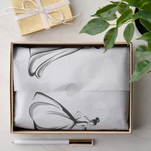 bruiloft tissuepapier (Geschenk)