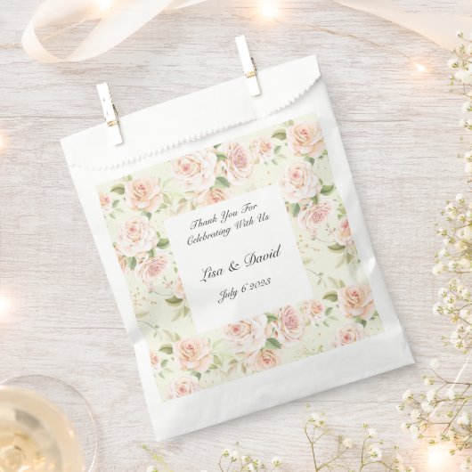 Bruiloft Treat Favor Bag Bedankzakje (Geknipt)