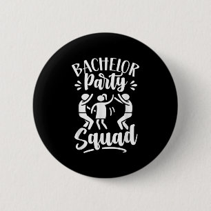 Bruiloft Trouwfeest Team Bruid Bruidegom Ronde Button 5,7 Cm