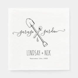 Bruiloft & Tuin Bruids- / Koppelborrel Servet