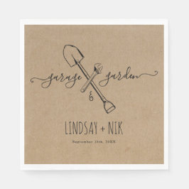 Bruiloft & Tuin Bruids- / Koppelborrel Servet