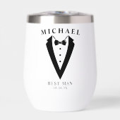 Bruiloft Tuxedo gepersonaliseerde beste man (Voorkant)