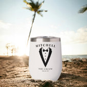 Bruiloft Tuxedo gepersonaliseerde de bruidegom