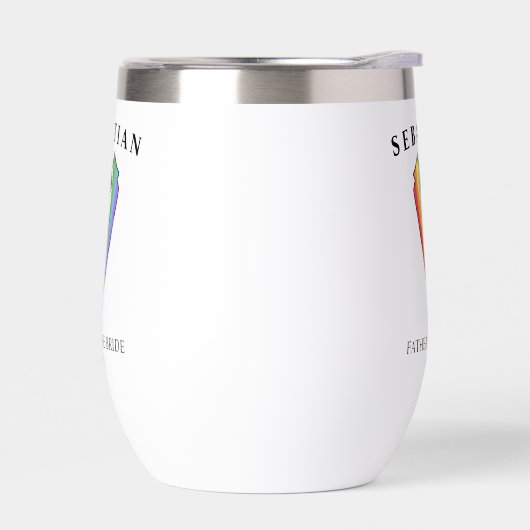 Bruiloft Tuxedo gepersonaliseerde vader van de bru (Links)