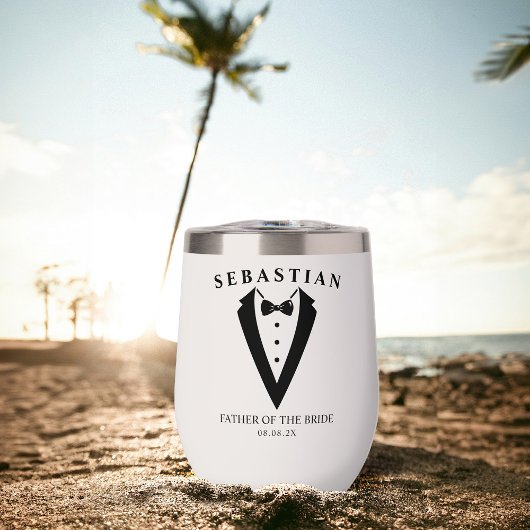 Bruiloft Tuxedo gepersonaliseerde vader van de bru
