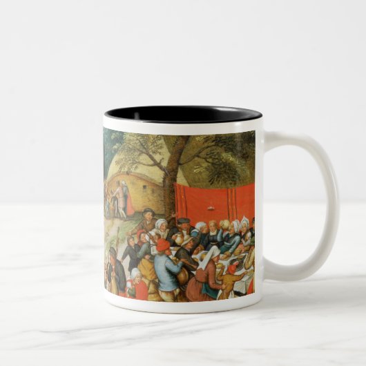 bruiloft tweekleurige koffiemok (Rechts)