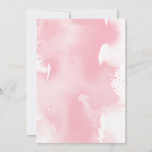 BRUILOFT UITNODIGEN Moderne stijlvolle marineblauw Kaart (Achterkant)