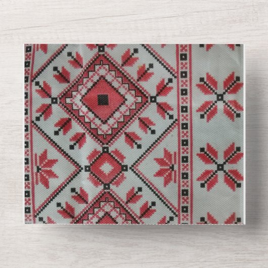 Bruiloft uitnodiging alles in één (Voorkant)