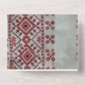 Bruiloft uitnodiging alles in één (Achterkant)