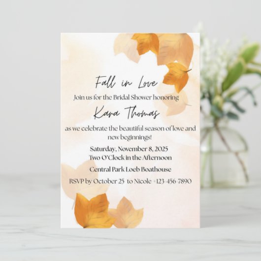 Bruiloft uitnodiging "Echt Verliefd" (Staand voorkant)