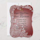 Bruiloft uitnodiging elegant met Ivy aangepaste kl (Voorkant)