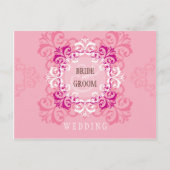 BRUILOFT UITNODIGING:: Embollish 2 Briefkaart (Voorkant)