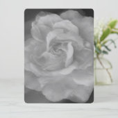 BRUILOFT UITNODIGING Flat Kaart MOOIE ROOS STIJL (Staand voorkant)