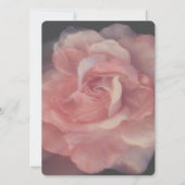 BRUILOFT UITNODIGING Flat Kaart MOOIE ROOS STIJL (Voorkant)