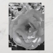 BRUILOFT UITNODIGING Flat Kaart ROOS STIJL ONTWERP (Voorkant / Achterkant)