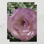 BRUILOFT UITNODIGING Flat Kaart ROOS STIJL ONTWERP (Voorkant / Achterkant)