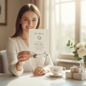 Bruiloft Uitnodiging 'Koffie Liefde Borrelend'