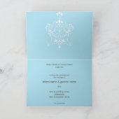 BRUILOFT UITNODIGING:: kroonluchter (Binnen)