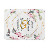 bruiloft uitnodiging magneet (Horizontaal)