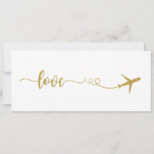 Bruiloft uitnodiging, Paris bruiloft uitnodigen, l Kaart (Achterkant)