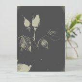 BRUILOFT UITNODIGING ROOS ONTWERPSTIJL (Staand voorkant)