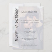 Bruiloft Uitnodiging Sjabloon met foto Slots (Voorkant)