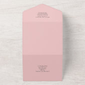 Bruiloft Uitnodiging Spaans Engels Rsvp FOLKART (Buitenkant)