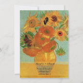 bruiloft, uitnodiging van de ouders van bride (Achterkant)