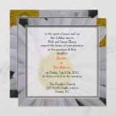 bruiloft, uitnodiging van de ouders van bride (Voorkant / Achterkant)