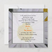 bruiloft, uitnodiging van de ouders van bride (Voorkant)