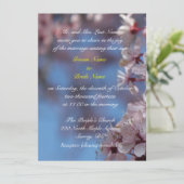 bruiloft , uitnodiging van de ouders van groom - b (Staand voorkant)