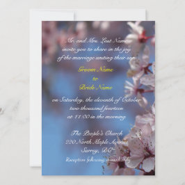 bruiloft , uitnodiging van de ouders van groom - b