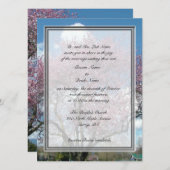 bruiloft , uitnodiging van de ouders van groom - b (Voorkant / Achterkant)