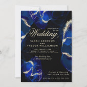 Bruiloft | Uitnodiging voor exotische koninklijke (Voorkant)