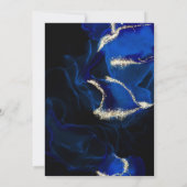 Bruiloft | Uitnodiging voor exotische koninklijke (Achterkant)