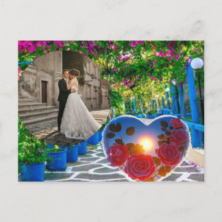 Bruiloft uitnodiging voor goede nacht.