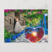 Bruiloft uitnodiging voor goede nacht. (Voorkant)