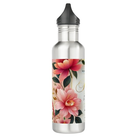 "BRUILOFT UITNODIGING" WATERFLES  (Links)