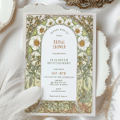 Bruiloft uitnodigingen Art Nouveau Deco vintage